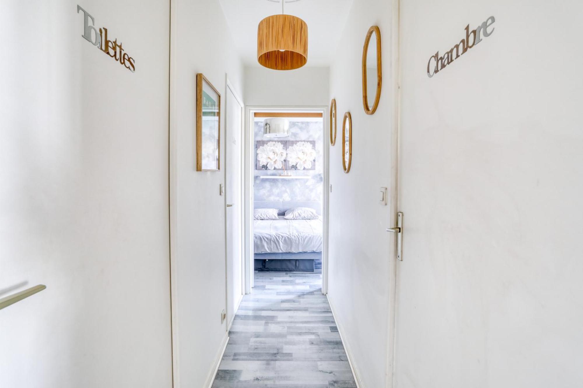 Le Warm Cocon - Spacieux T3 - 5 Personnes - Wifi Et Parking 호스니-쑤-부와 외부 사진