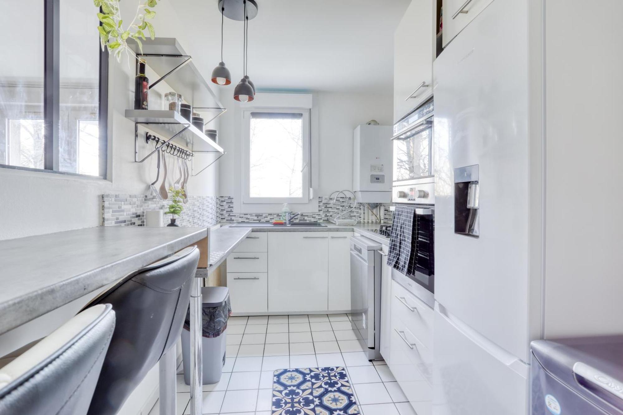 Le Warm Cocon - Spacieux T3 - 5 Personnes - Wifi Et Parking 호스니-쑤-부와 외부 사진