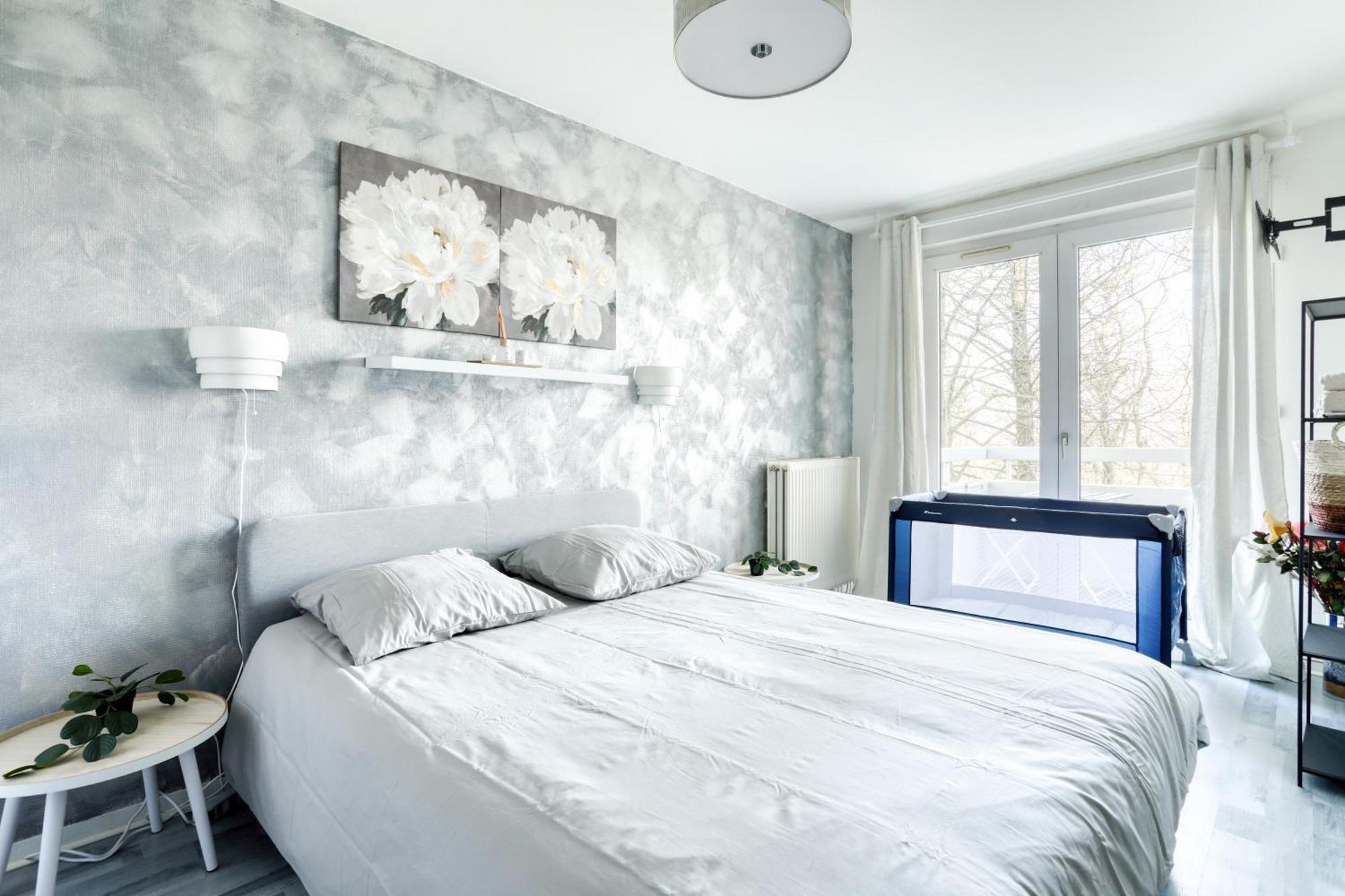Le Warm Cocon - Spacieux T3 - 5 Personnes - Wifi Et Parking 호스니-쑤-부와 외부 사진