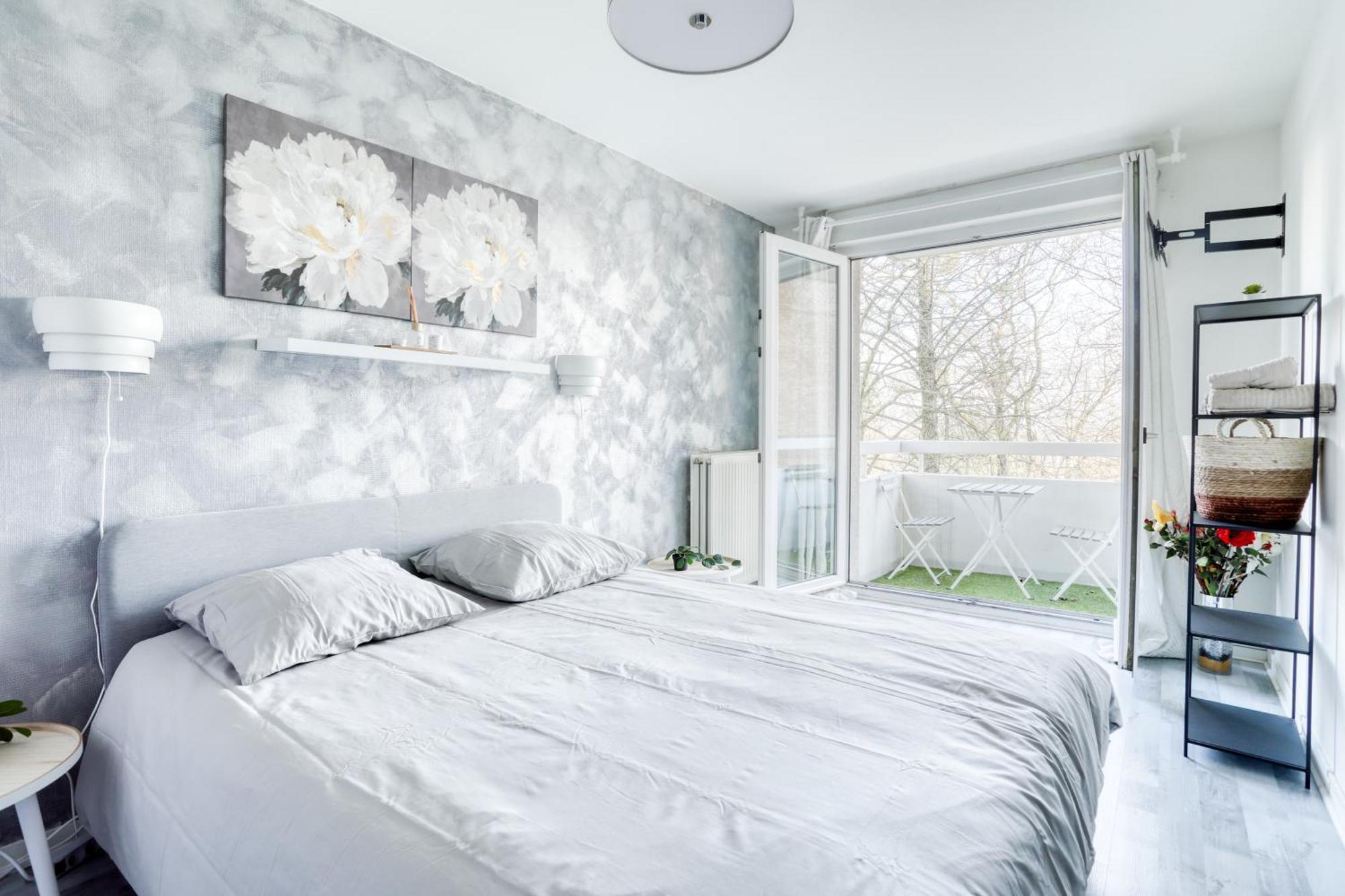 Le Warm Cocon - Spacieux T3 - 5 Personnes - Wifi Et Parking 호스니-쑤-부와 외부 사진